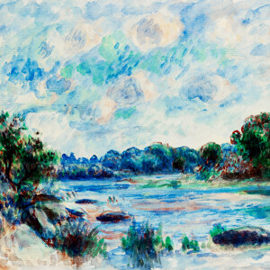 Pierre Auguste Renoir Landschaft bei Pont Aven
