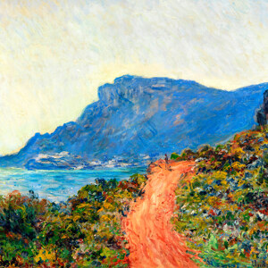 Claude Monet La Corniche bei Monaco