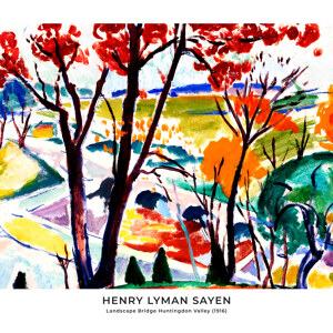 Henry Lyman Sayen Landschaftsbruecke Huntingdon Valley