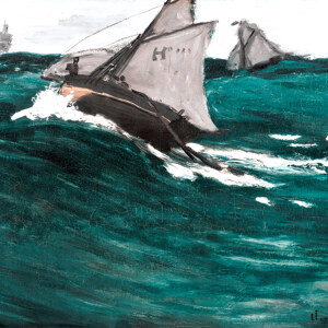 Claude Monet Die Gruene Welle