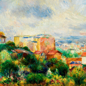 Pierre Auguste Renoir Vue de Montmartre