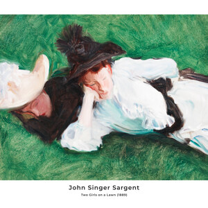 John Singer Sargent Zwei Maedchen auf einem Rasen