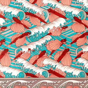 Maurice Pillard Verneuil Poissons volants et vagues