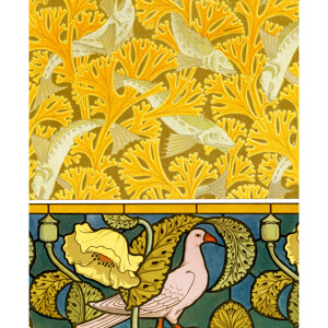 Maurice Pillard Verneuil Poisson et algues Ausstellungsposter