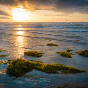Sonnenuntergang an der Ostsee