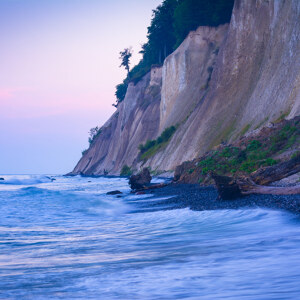 Abend an der Kreidekuste