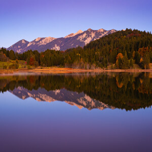 Herbstabend im Karwendel