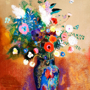 Odilon Redon Blumenbouquet