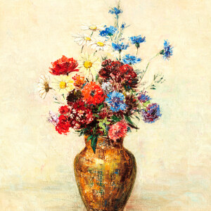 Odilon Redon Blumen in einer Vase