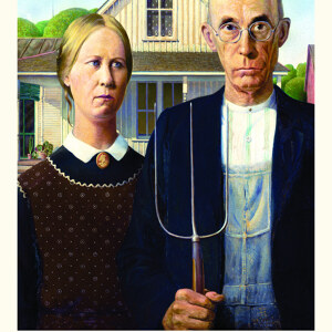 Grant Wood American Gothic