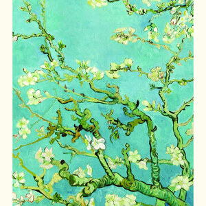 Vincent van Gogh Mandelbluete Ausstellungsposter