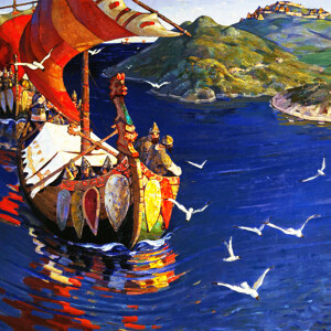 Nicholas Roerich Gaeste aus uebersee