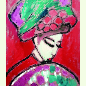 Alexej von Jawlensky Young Girl in a Flowered Hat
