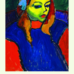 Alexei Jawlensky Maedchen mit gruenem Gesicht