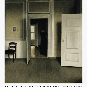 Vilhelm Hammershoi Interieur aus dem Haus des Kuenstlers