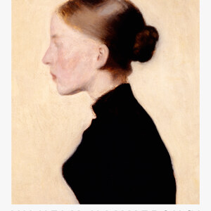 Vilhelm Hammershoi En ung brystsyg pige