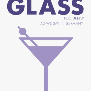 Zu tief ins Glas geschaut lila