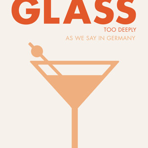 Zu tief ins Glas geschaut orange