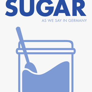 Nicht aus Zucker blau