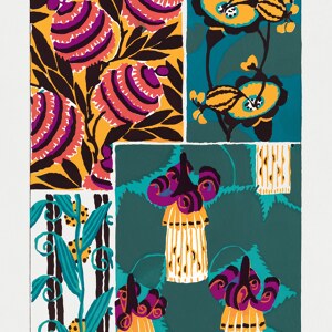 E A Seguy Blumenmuster zwei