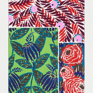 E A Seguy Blumenmuster