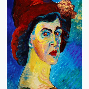 Marianne von Werefkin Selbstportraet Ausstellungsposter