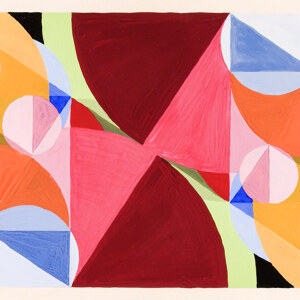 Joseph Schillinger Durch Senkrechte unterbrochene Flaeche