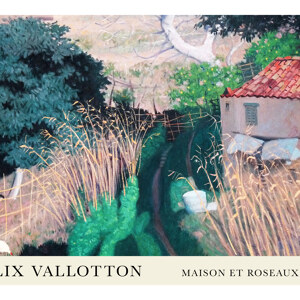 Felix Vallotton Maison et roseaux