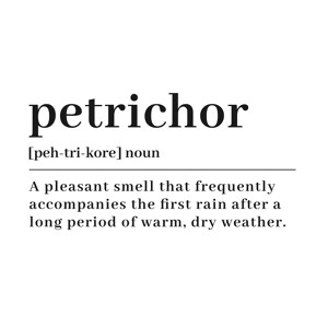 Petrichor