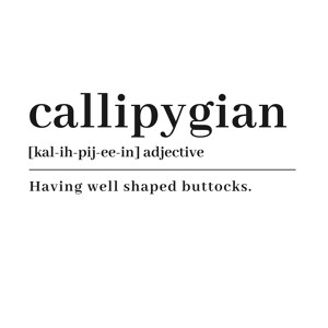 Callipygian