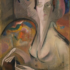 Alice Bailly Selbstportraet