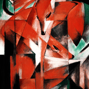 Franz Marc Die Fuechse