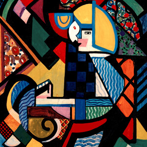 Henry Lyman Sayen Daughter in a Rocker