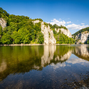 Sommer am Donaudurchbruch