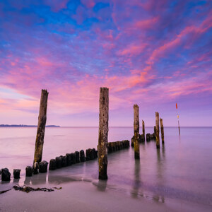 Abend auf Insel Rugen