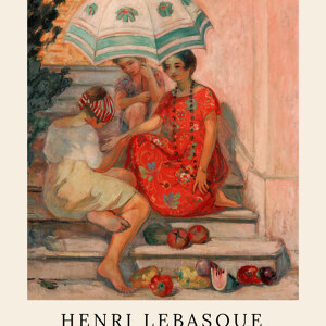 Henri Lebasque Die Wahrsagerin