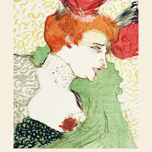 Henri de Toulouse Lautrec Bueste von Mademoiselle Lender