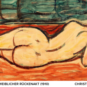 Christian Rohlfs Liegender Weiblicher Rueckenakt