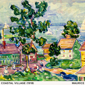 Maurice Prendergast New England Coastal Village