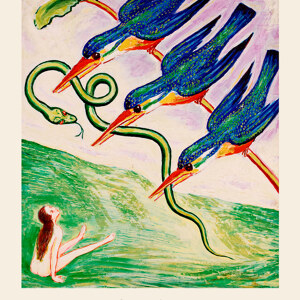 Nils Dardel Die entfuehrte Schlange