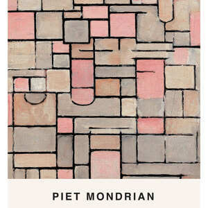 Piet Mondrian Composition acht