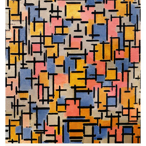 Piet Mondrian Composizione