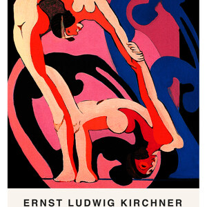 Ernst Ludwig Kirchner Zwei Akrobaten