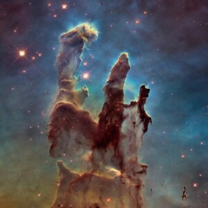 Pillars of Creation Hubble Space Telescope