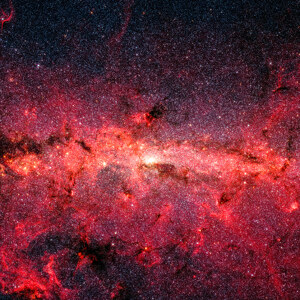 The Milky Way Galaxy unsere Milchstrase