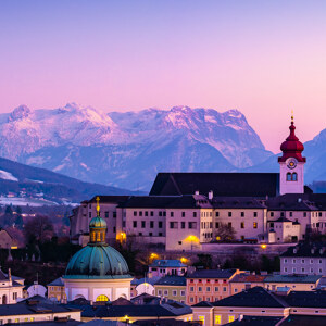 Klosterblick in Salzburg