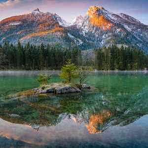 Hochkalter im Spiegel