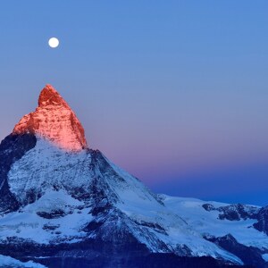 Gluehendes Matterhorn