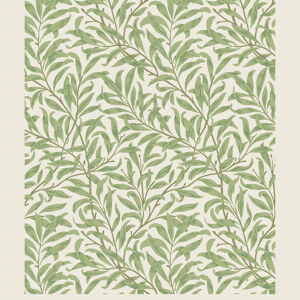 William Morris - gruenes Blumenmuster