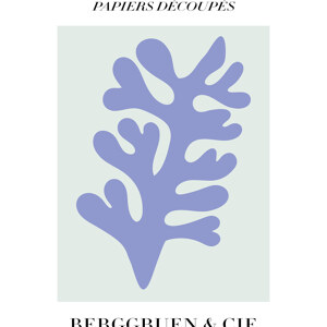 Matisse - Papiers Decoupes, grau-violett